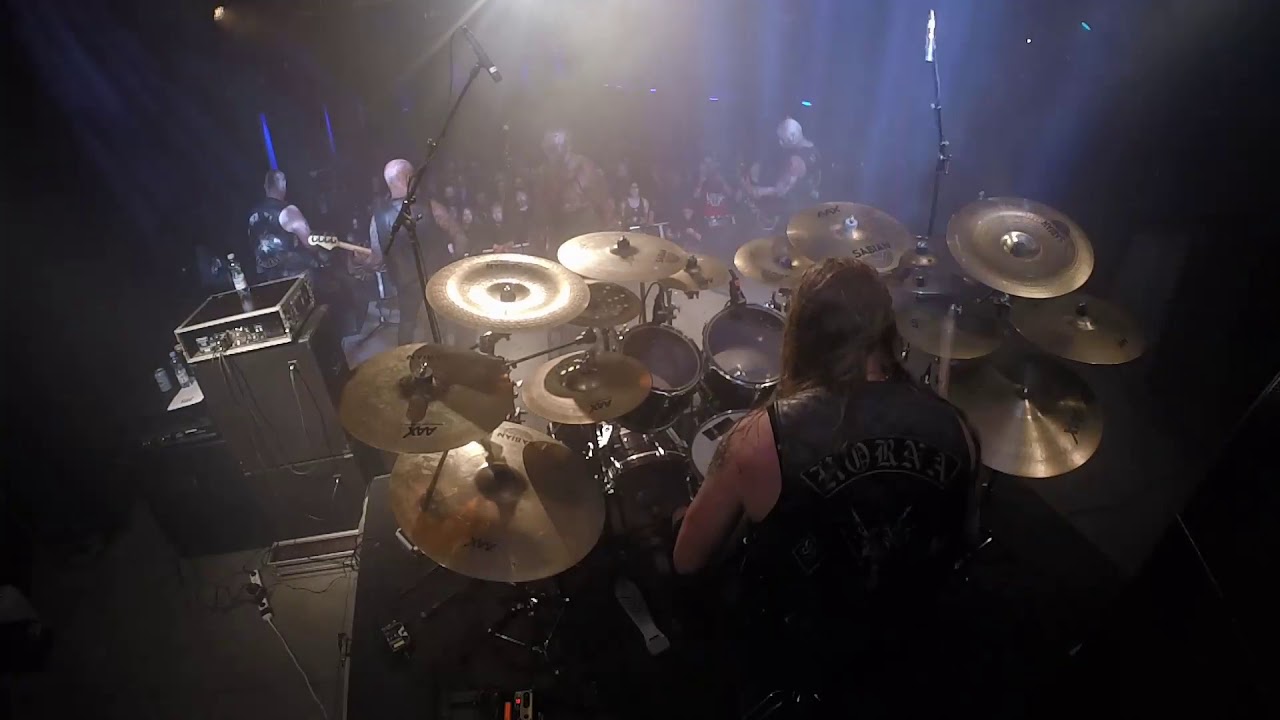 Horna - Kun Lyömme Jumalan Kodin Liekkeihin - Drumcam