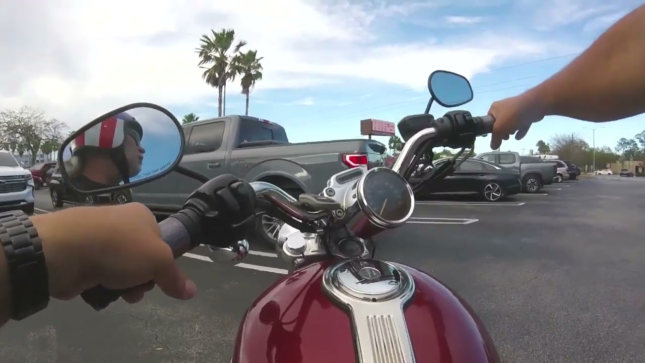 Quick Harley Sportster Ride