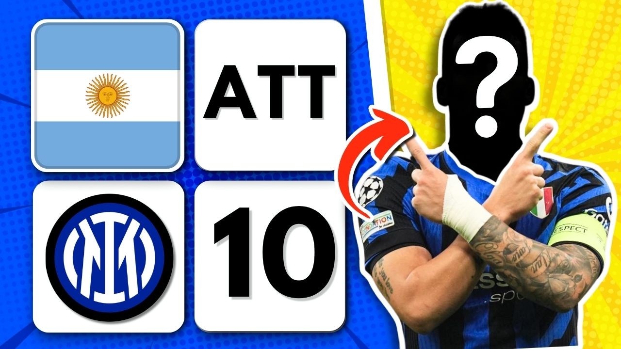 Indovina il CALCIATORE Dalla NAZIONALITÀ + RUOLO + SQUADRA + NUMERO DI MAGLIA #2 | Quiz sul Calcio ⚽