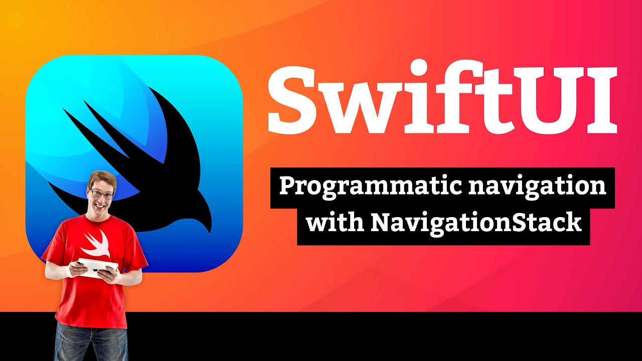 Programmatic navigation with NavigationStack &ndash; Navigation SwiftUI Tutorial 3/9