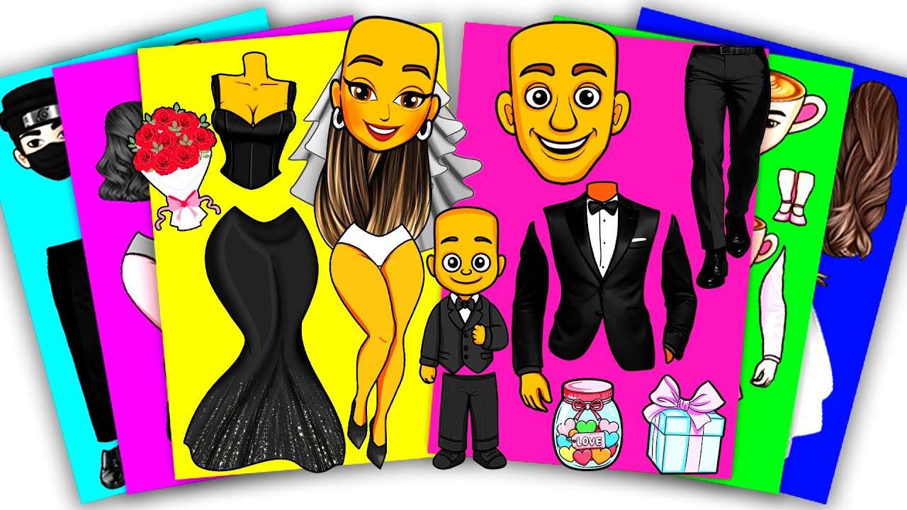 BRAINROT WEDDING Tung Tung Tung Sahur, Ballerina Cappuccina, Cappuccino Assassino | STICKER BOOK DIY