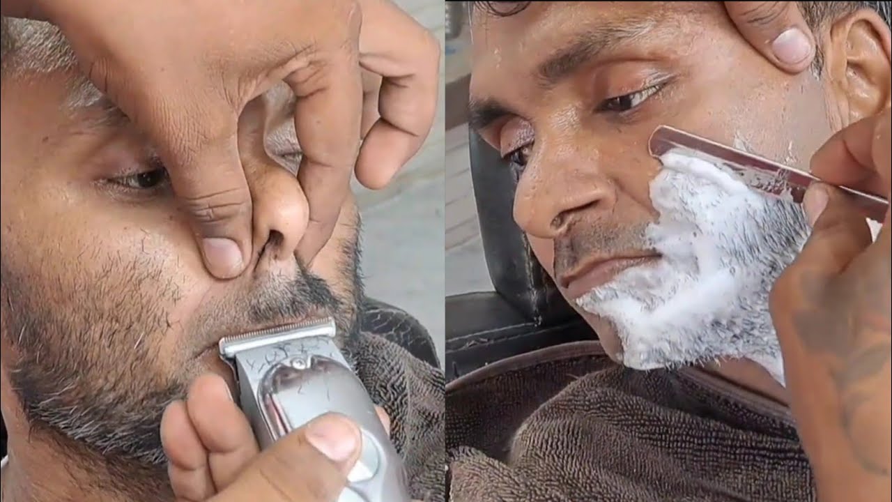 Most Satisfying Zero Clean Shave Transformation (Full Video) 🔥 #tending #viral #popular #hairstyle 