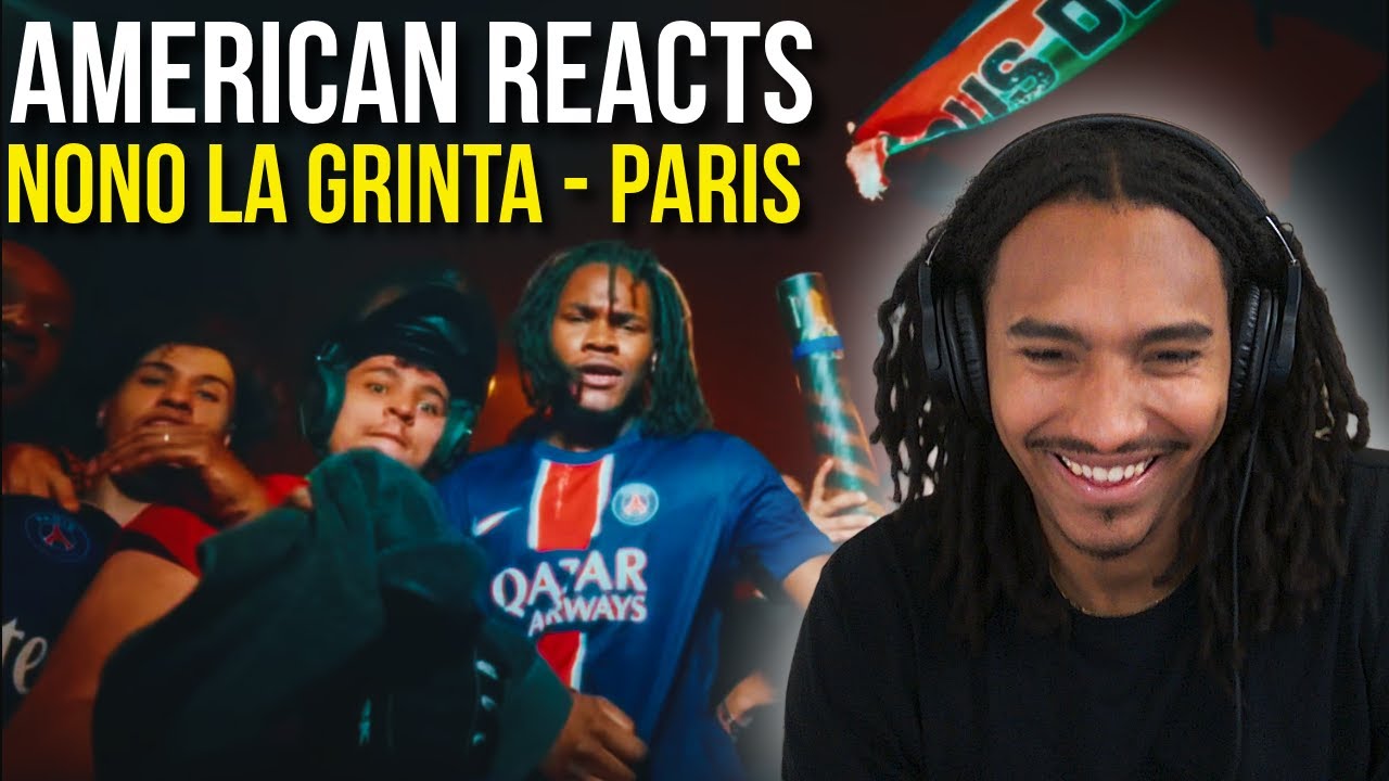 🇫🇷 AMÉRICAIN ÉCOUTE DU FRENCH RAP 🇫🇷 | Nono La Grinta - Paris (Full Reaction)