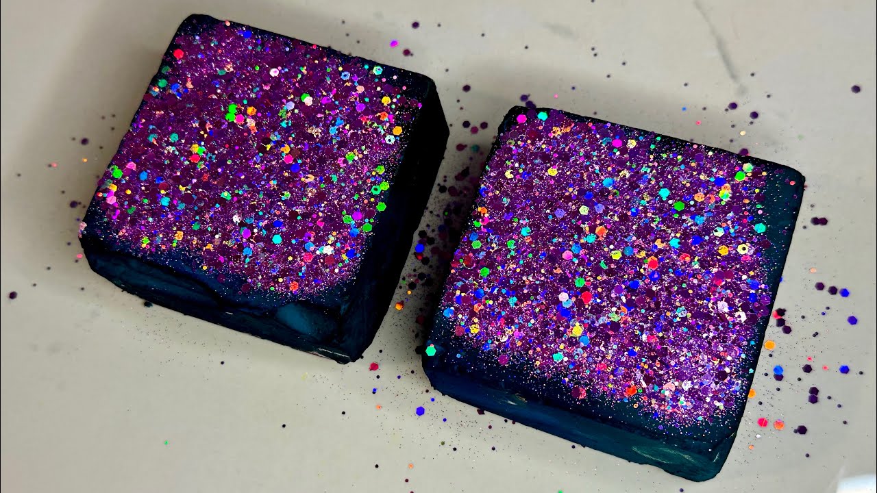 Dyed Gym Chalk Blocks ASMR
