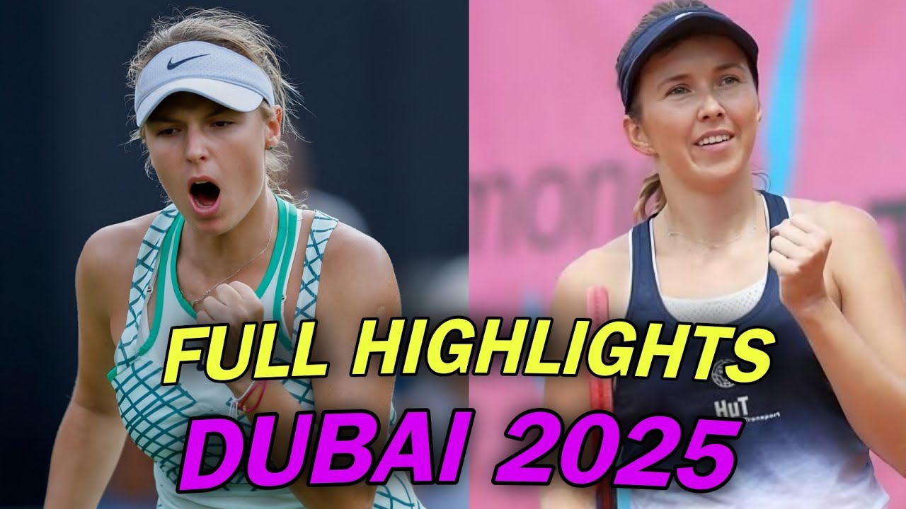 Linda Fruhvirtova vs Justina Mikulskyte | DUBAI ITF 2025