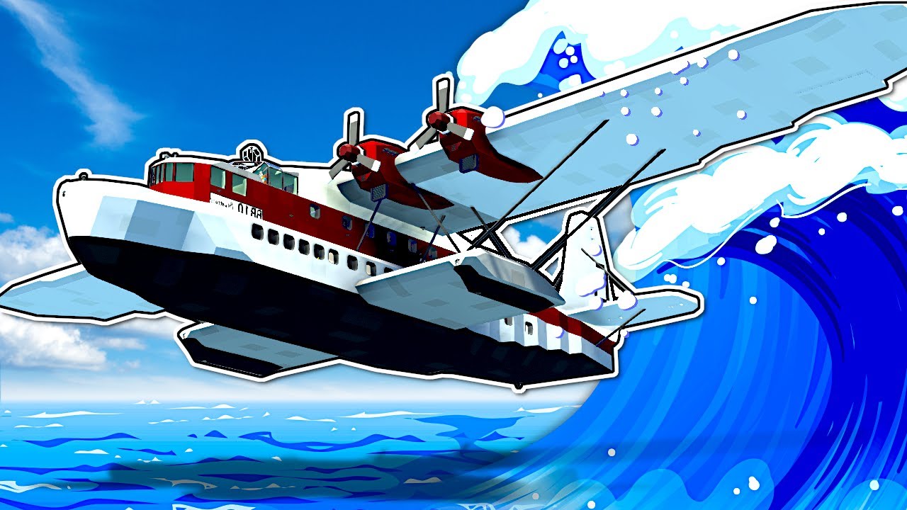 Disaster Survival in a FLYING YACHT PLANE! (Stormworks)