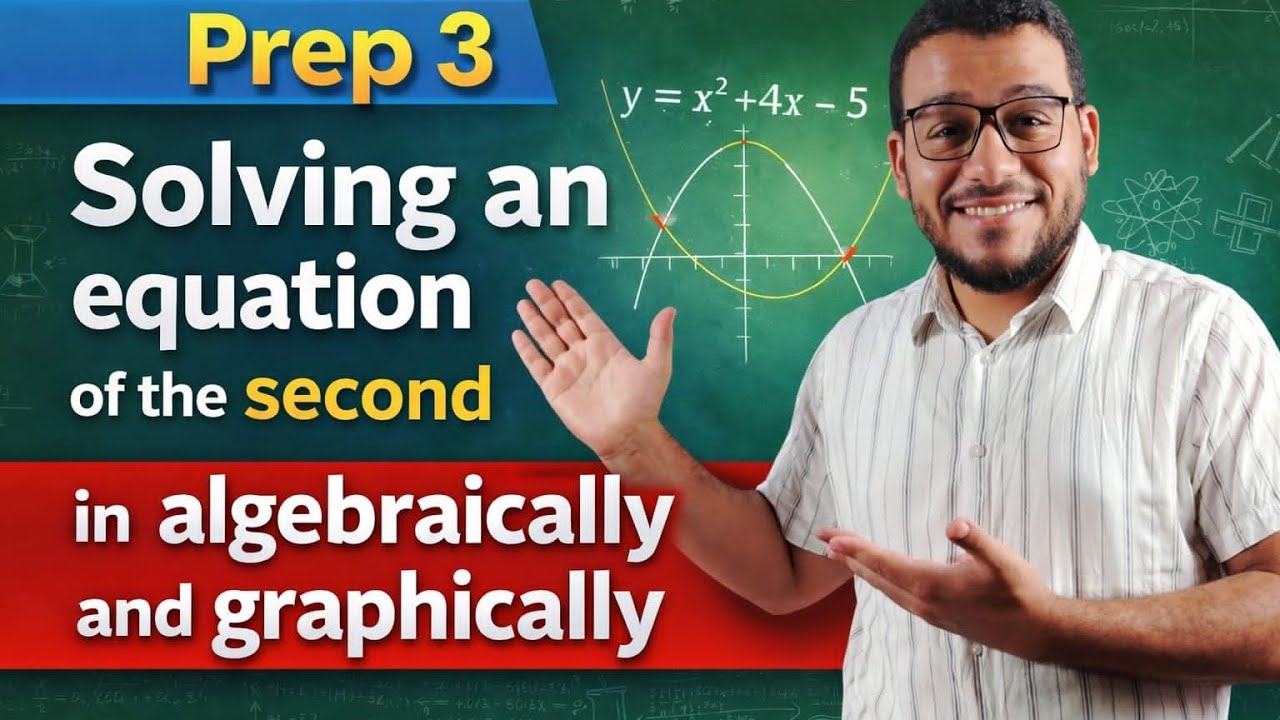 2 Solving an equation of the second degree in algebraically and the graphically