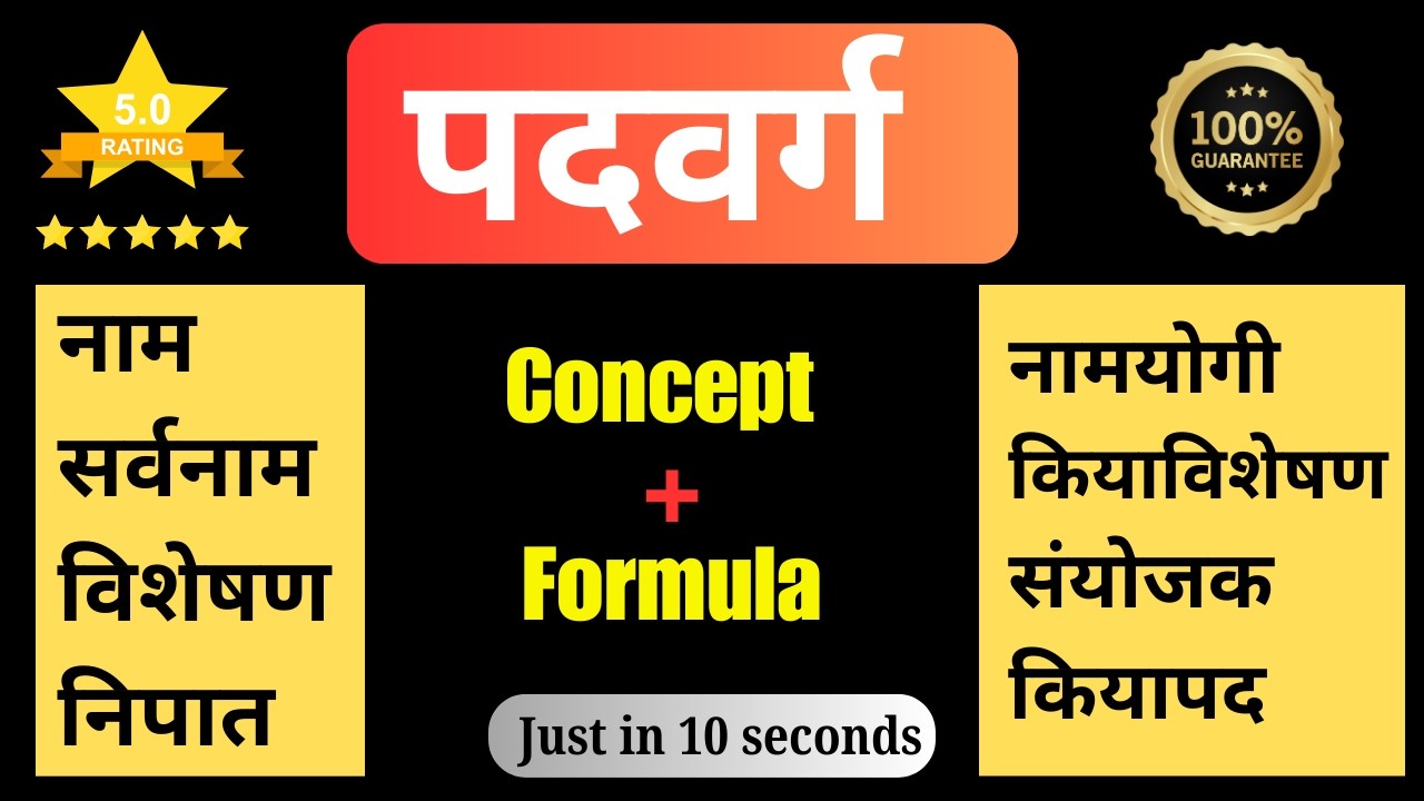 शब्दवर्ग र पदवर्ग | Class 8–10 Nepali Grammar | Details + Examples  Exam Preparation |  Padbarga