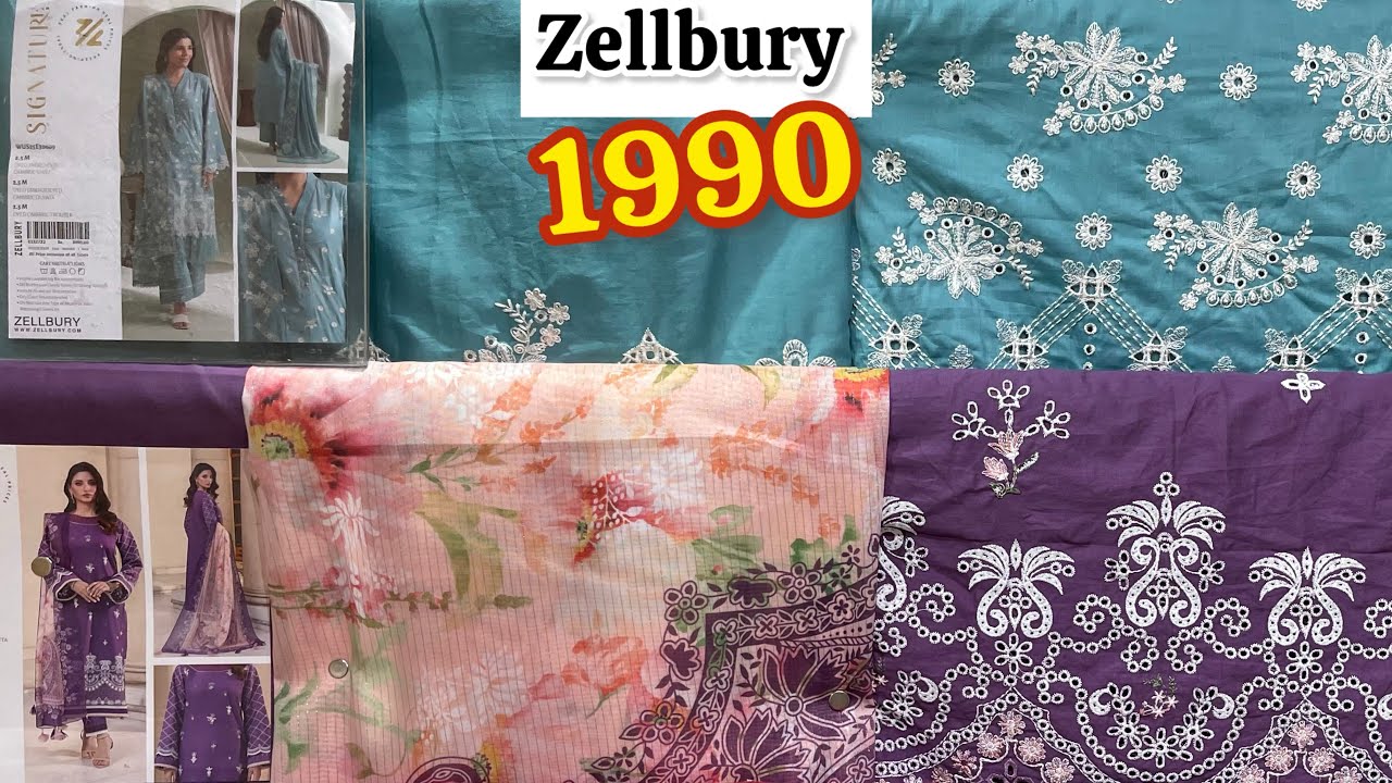 Zellbury New Collection 2026💕Zellbury Unstitched Collection 2026💕Zellbury Sale Price