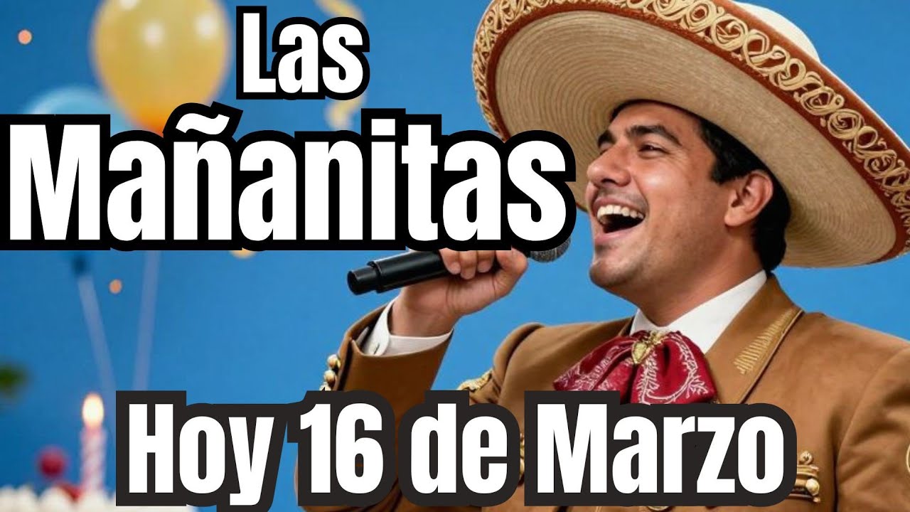 Las Mañanitas 16 de Marzo, Canción de Cumpleaños Feliz | Feliz Cumpleaños 16 de Marzo
