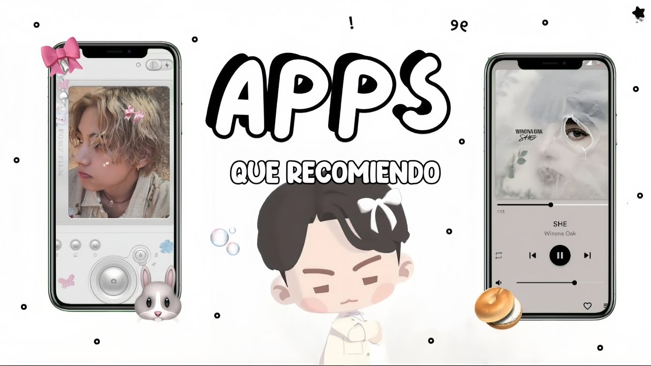 APPS QUE RECOMIENDO 🫧 || MUSICA, FOTO ANIMADA ENTRE MÁS 🐰🎀