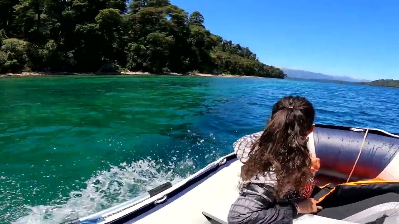 Navegando el Nahuel Huapi y Lago Espejo