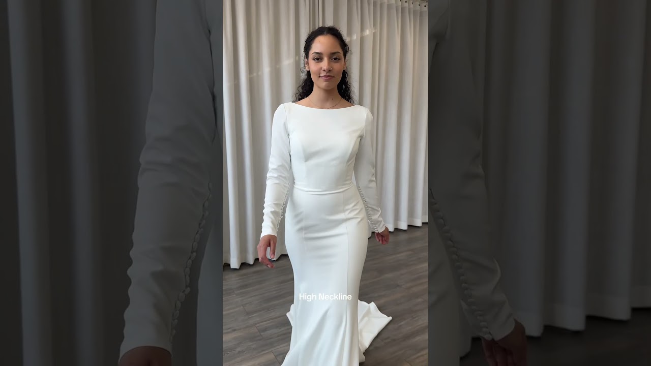 Which 2026 wedding dress trend are you loving the most? #weddingdressshopping #2026brides