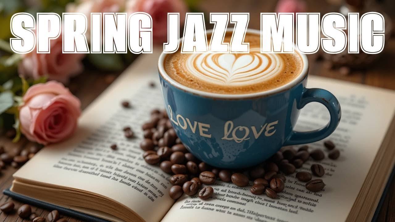 Spring Jazz ☕ Positive February Jazz Cafe Background Music & Soft Bossa Nova Piano for Joyful Moods