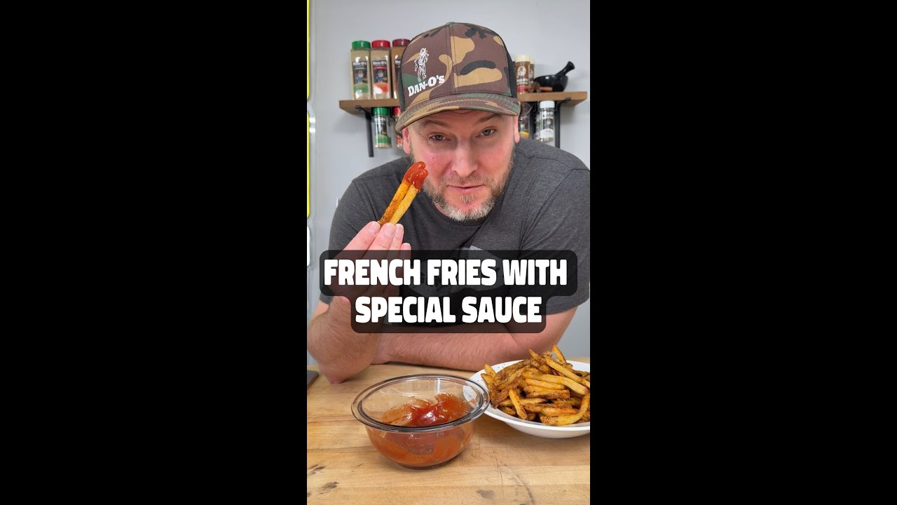 French Fries with Special Sauce