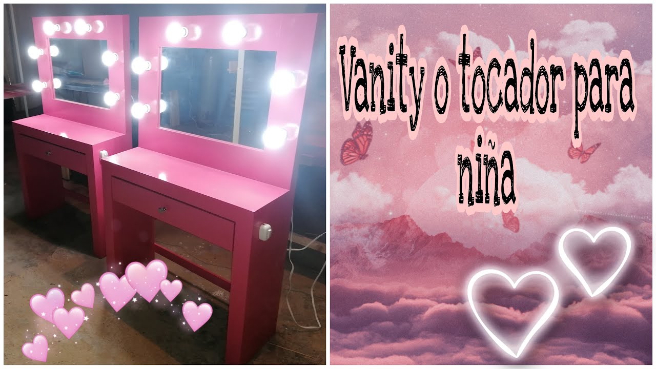 Como hacer un vanity para niña