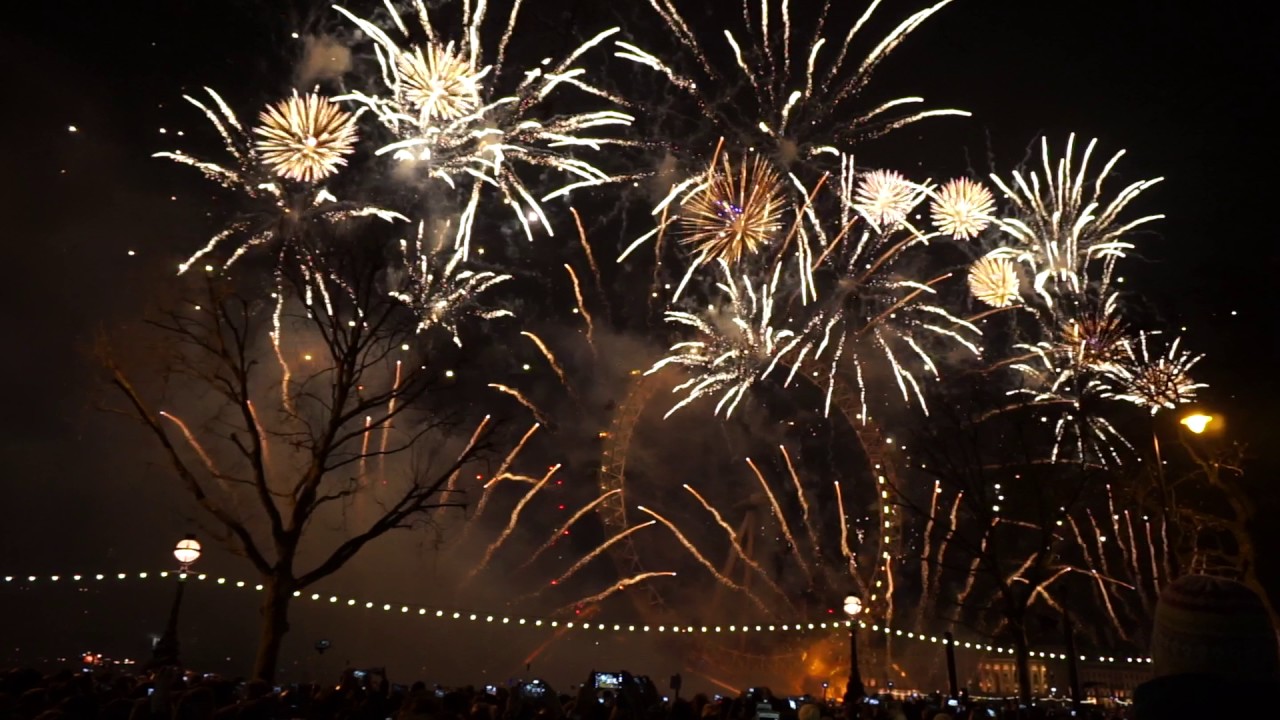2017 London New Year's Eve Fireworks