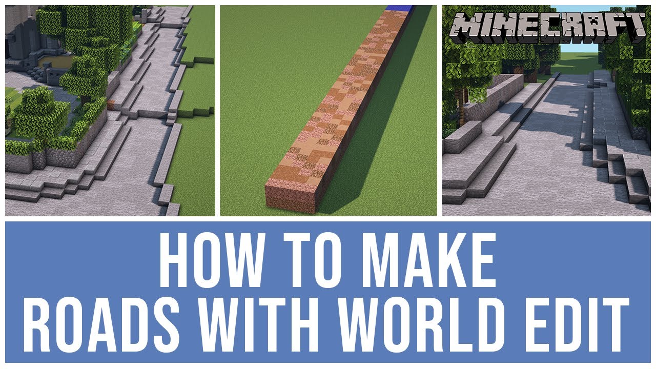 Учебник по редактированию мира Minecraft — Как сделать дороги — Хаки по редактированию мира