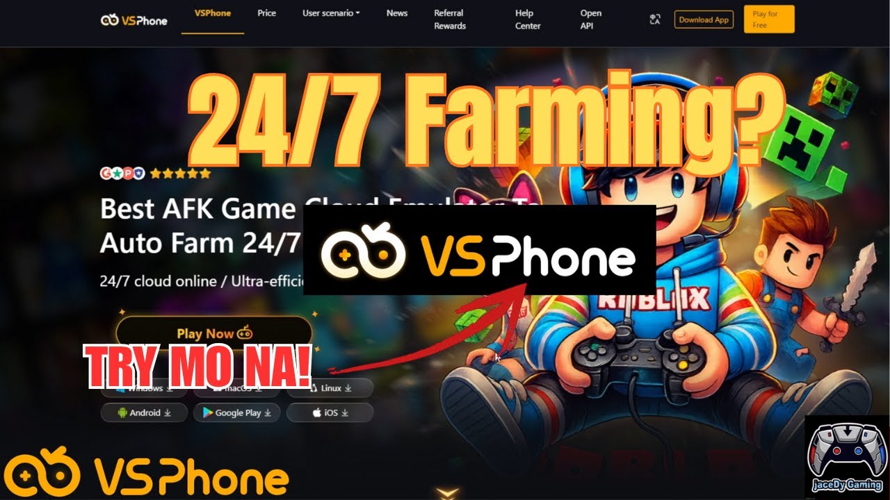 Play Anytime, Anywhere! VSPhone Cloud Phone for Legend of Ymir (Best App for AFK Grinding!)