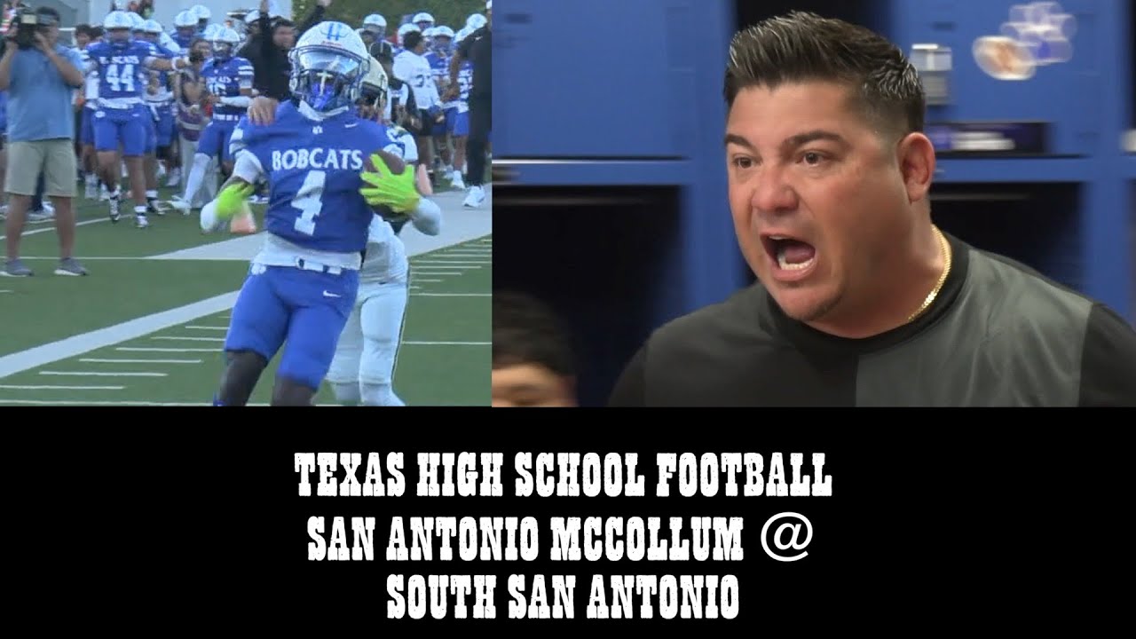 TEXAS HIGH SCHOOL FOOTBALL | SOUTH SAN ANTONIO WINS ON OPENING NIGHT