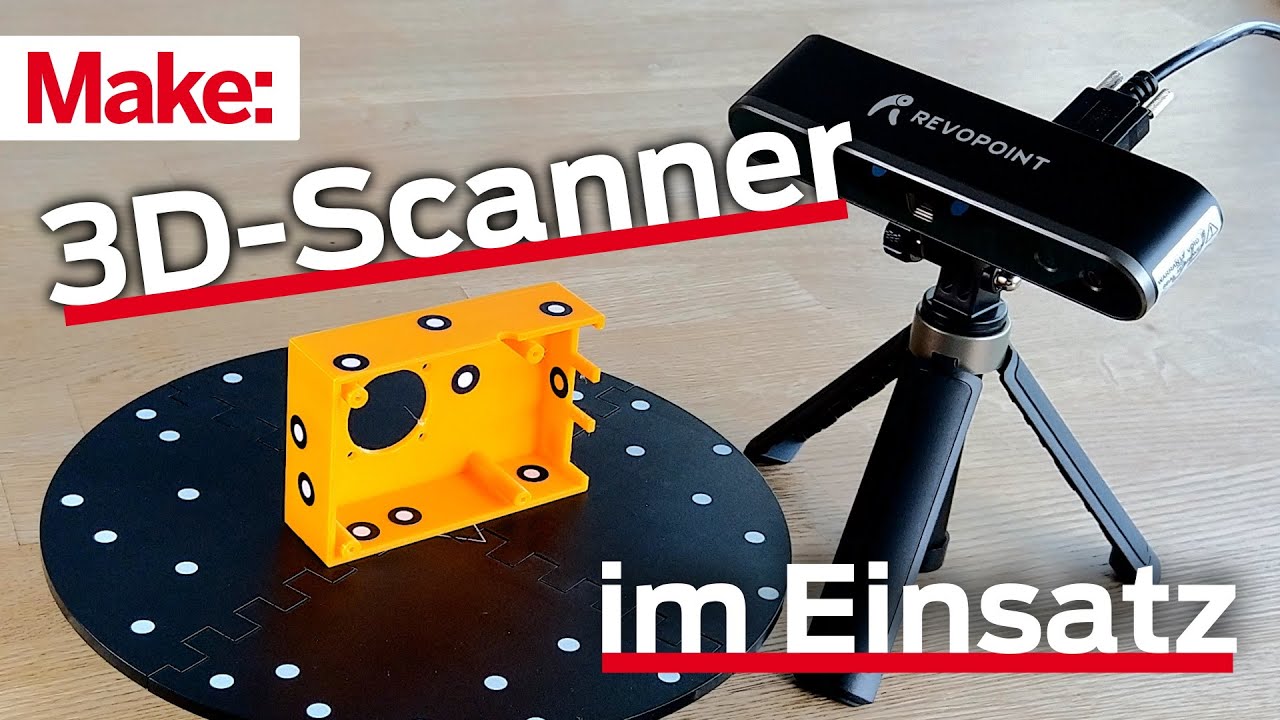 3D-Scanner im Test: Revopoint Pop 2 und OpenScan Mini