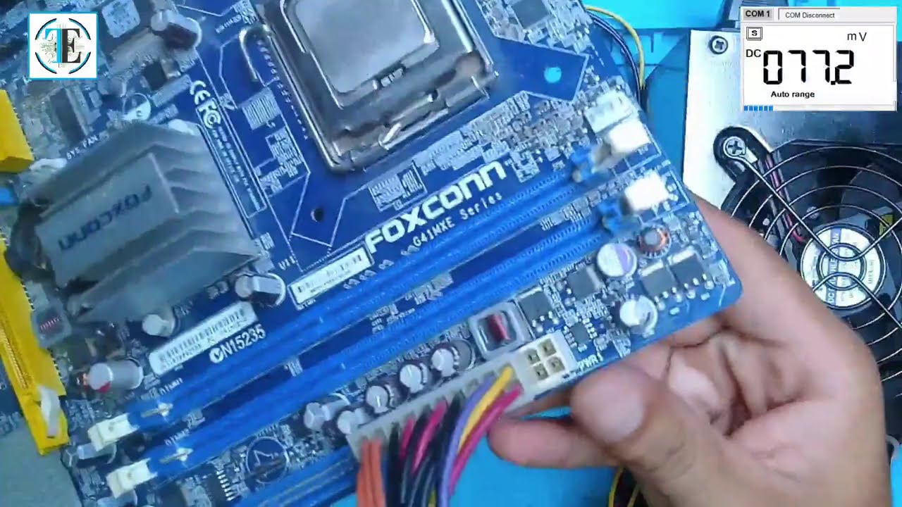FOXCONN G41MXE No detecta la Memoria (RAM) TARJETA MADRE/Motherboard no video, pitido constante