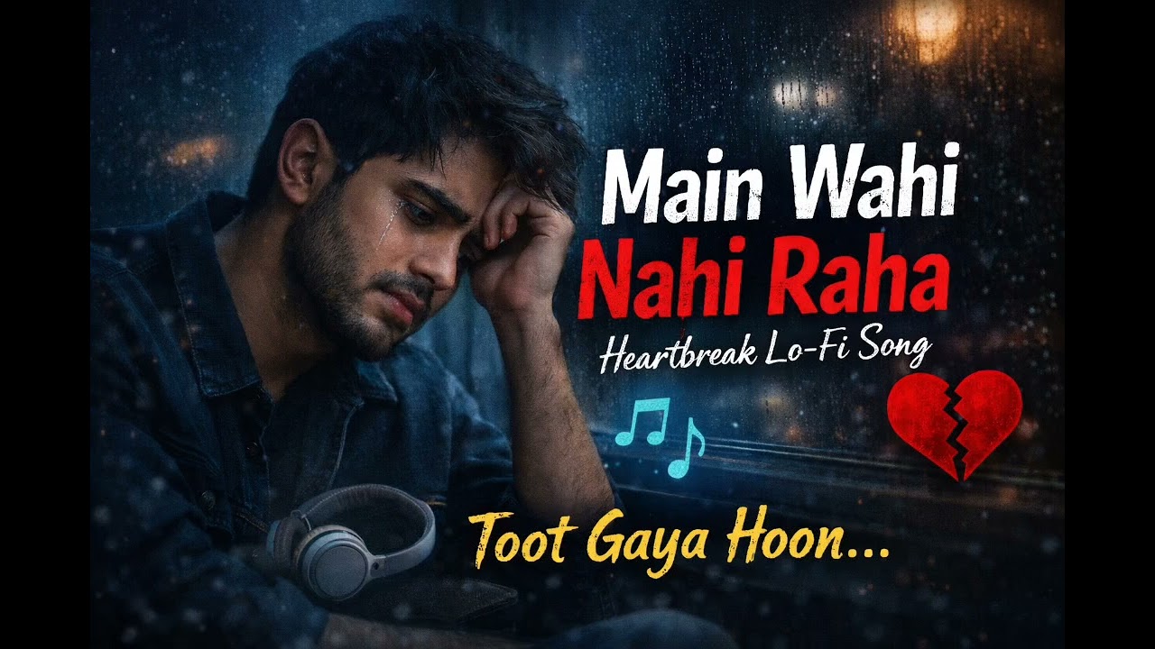 Main Wahi Nahi Raha | Heartbreak Sad Song 2026 | Emotional Hindi Song