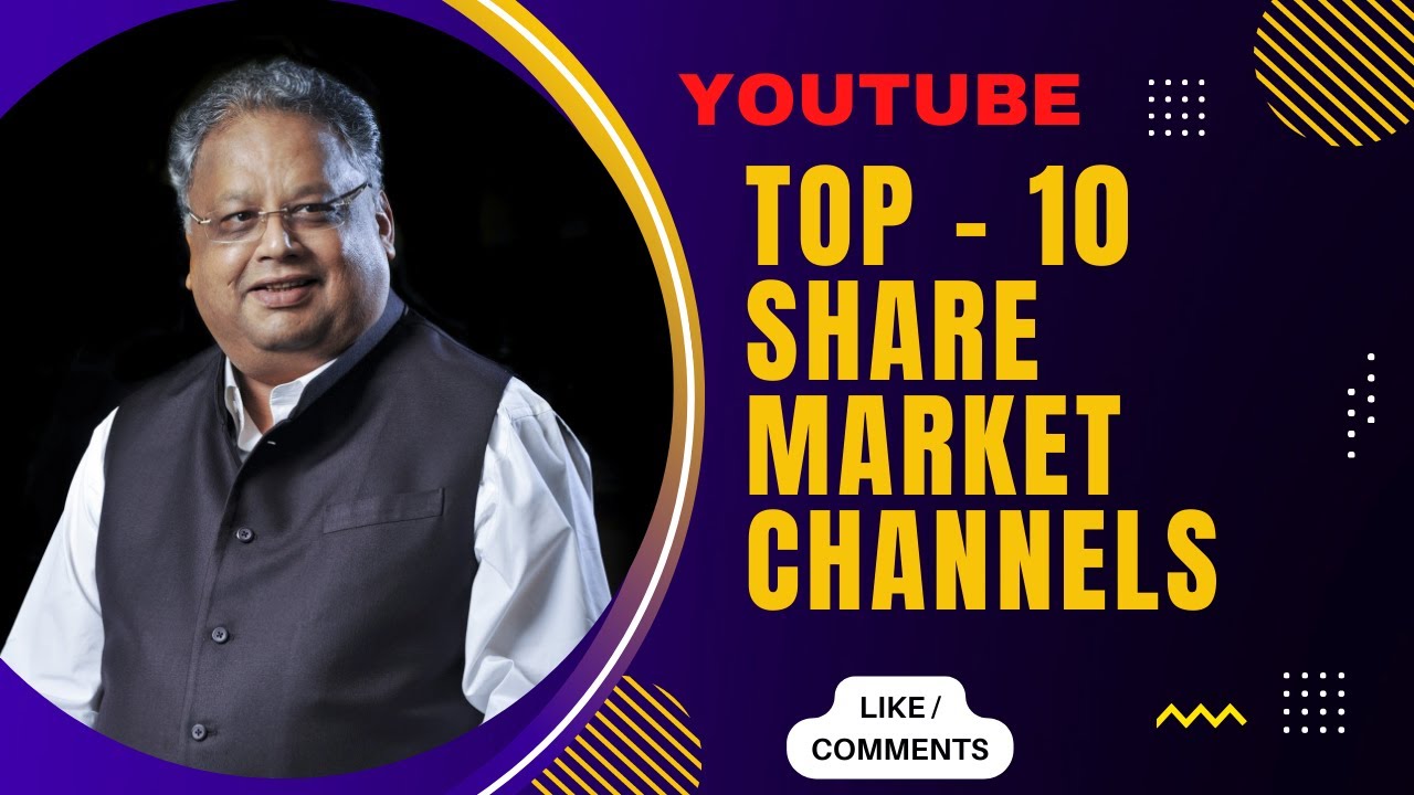 Top 10 share market channels on YouTube? || Best stock market channels?