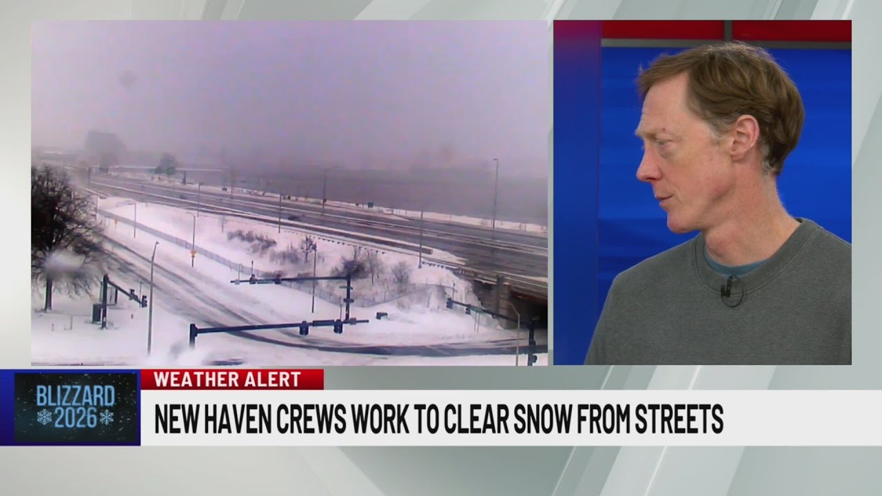 New Haven Mayor Justin Elicker on storm clean up