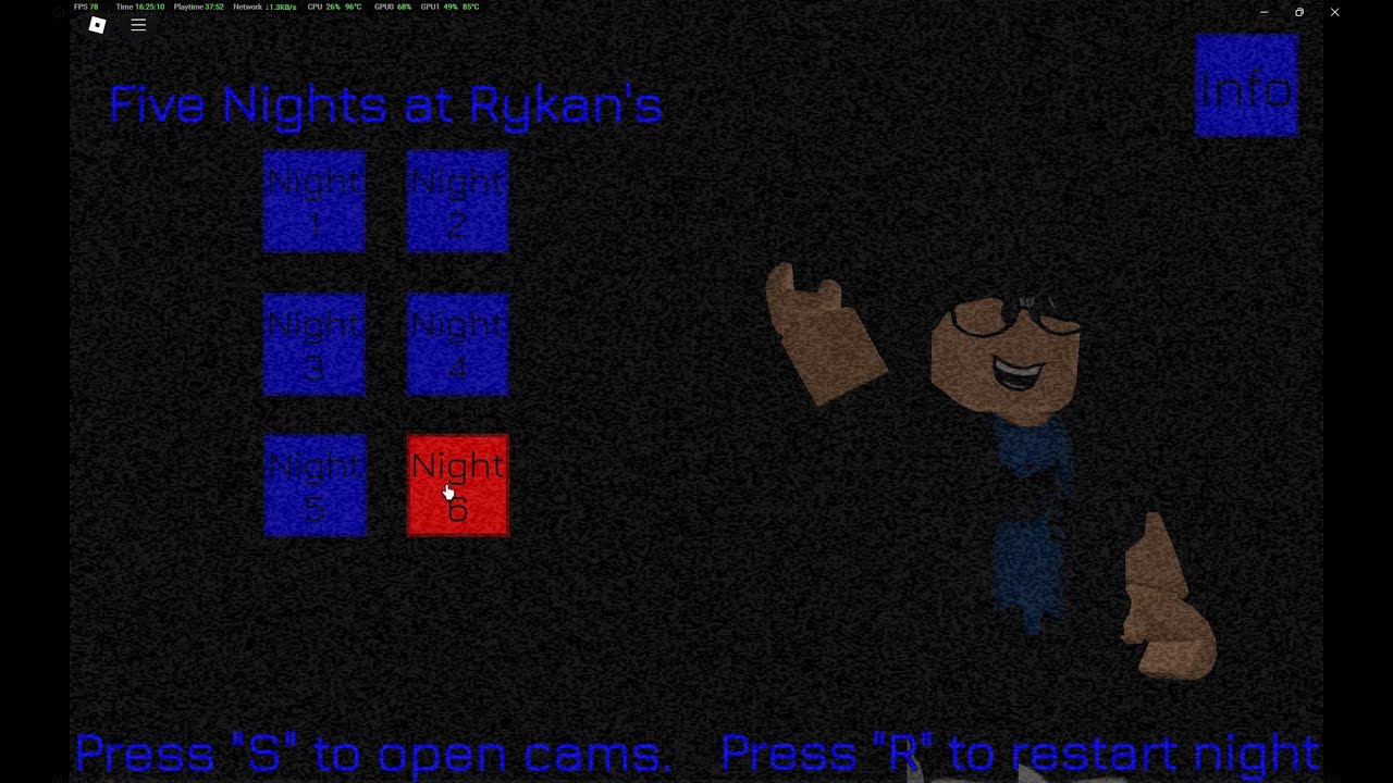 five nights at rykan's night 6 p1