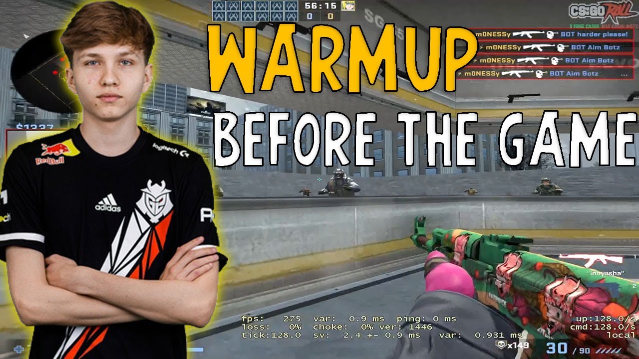 MONESY WARMUP BEFORE THE GAME 2023 (CS:GO)
