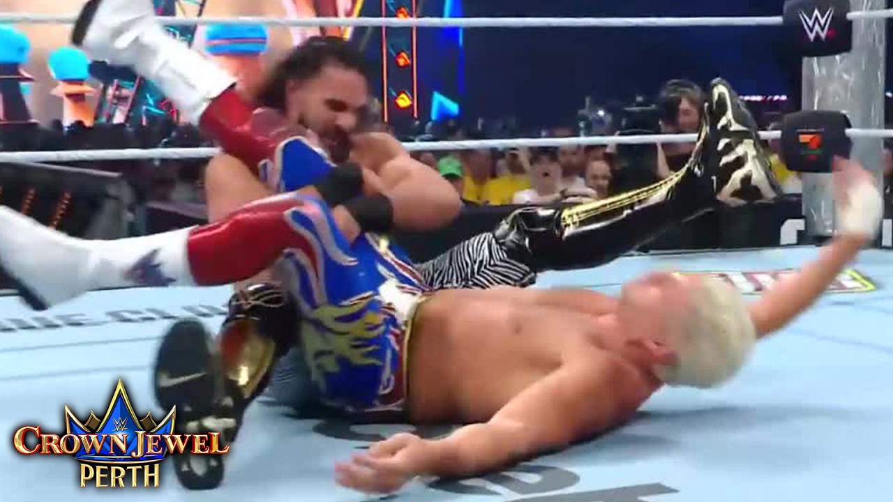 Сет Роллинс против Коди Роудса | Полные лучшие моменты матча | WWE на ESPN