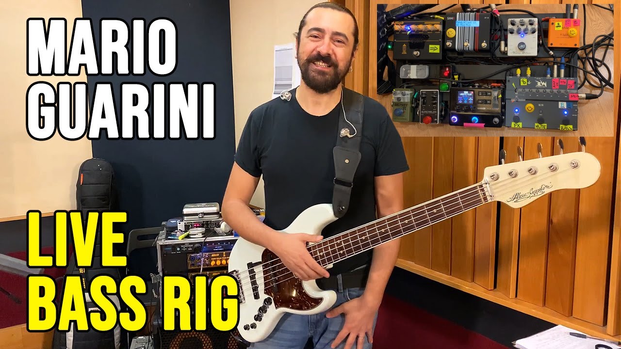 Mario Guarini: il bass rig per il tour con Loredana Berté | Vita da Professionisti #9
