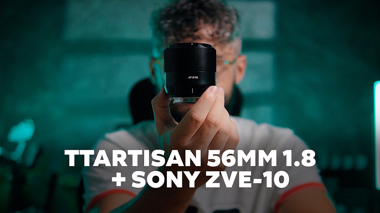 TTARTISAN 56MM 1.8 + SONY ZVE-10