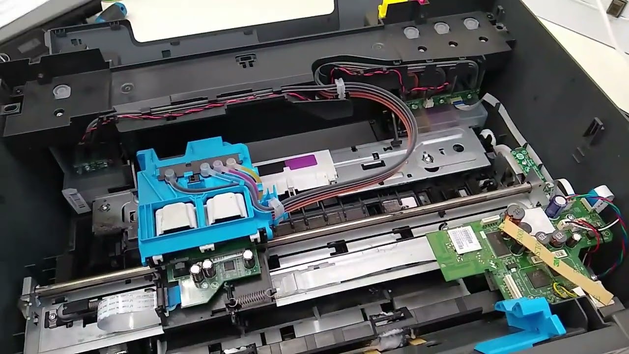 HP SMART TANK 517 RESOLVENDO PROBLEMA DE NÍVEL DE TINTA E TROCA DO MÓDULO SCANER