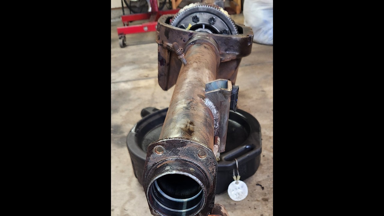 1945 International K3 Episode 19 - Rear Axle Inspection with axle seal and and bearing replacement