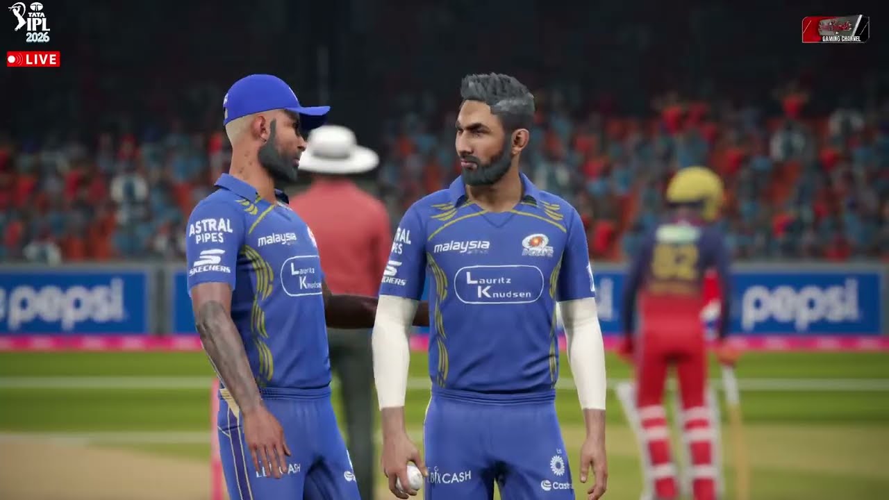 🔴Live : MI vs RCB  54th Match TATA IPL 2026 | Mumbai vs Bangalore | Live Cricket Match Today