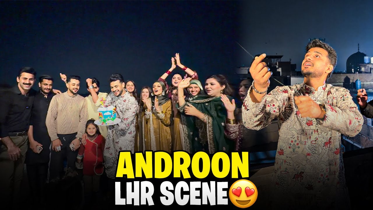 Family Get Together On Basant 😍|| Androon Lahore Basant Scene 🪁