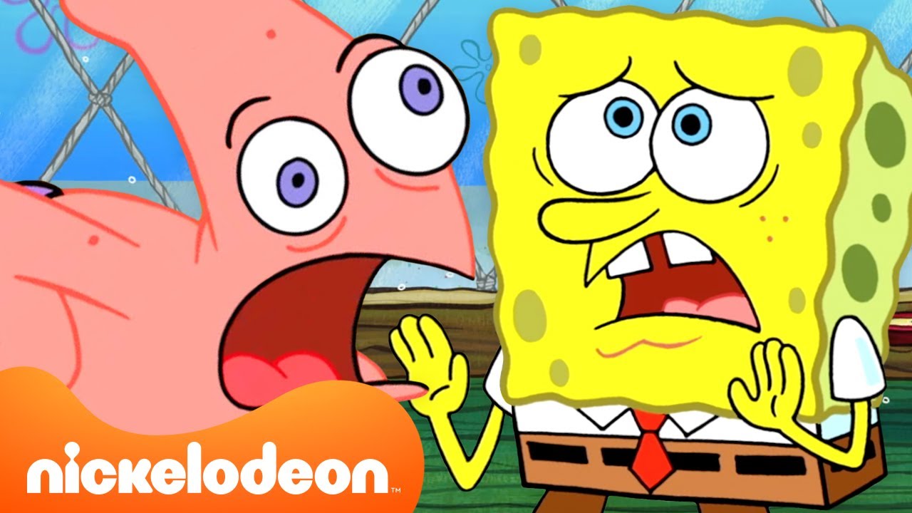SpongeBob | Patrick Bertindak Aneh selama 56 Menit Berturut-Turut 🤡 | Nickelodeon Bahasa