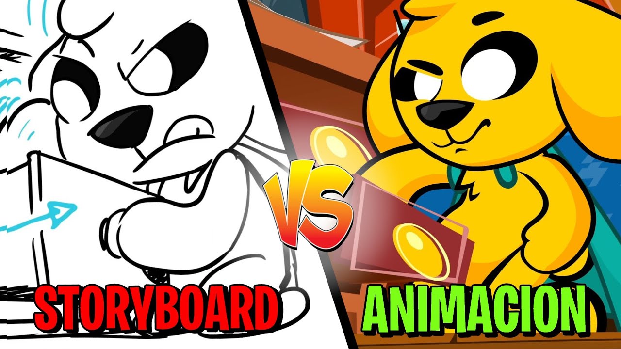 ¡LOS CELOS DE MIKE! 😡💖 | STORYBOARD VS ANIMACIÓN OFICIAL | LAS PERRERIAS DE MIKE EP 12