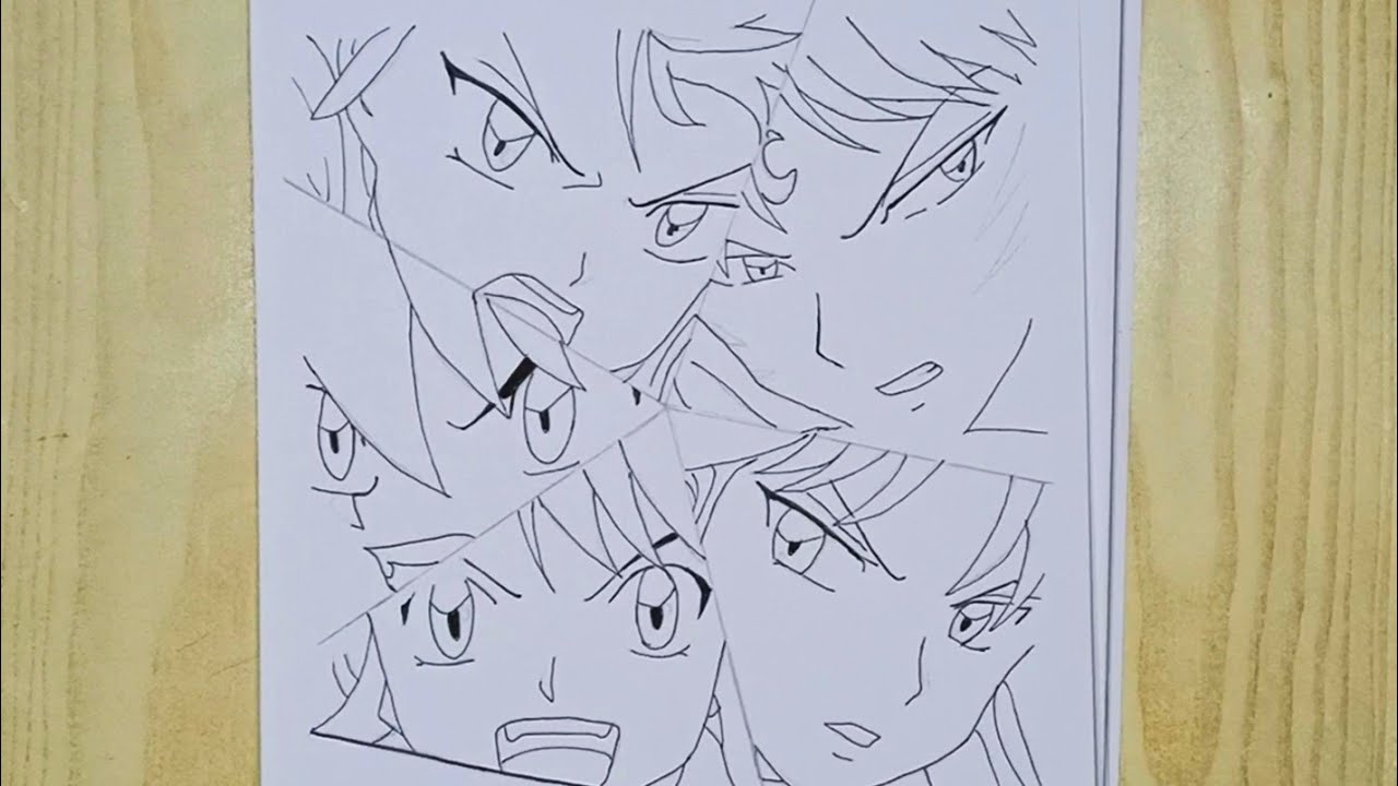 رسم شخصيات انمي انيوشا الجزء الثالث- Drawing inyusha Anime Characters season 3