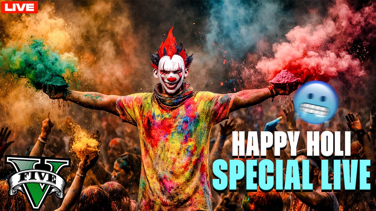 Happy Holi special Live😎