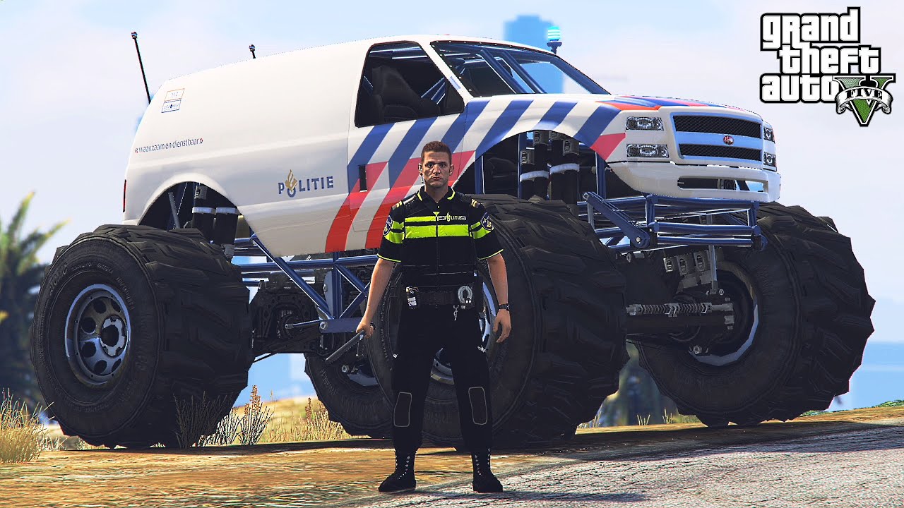POLITIE PATROL IN EEN MONSTER TRUCK! - Nederlandse Politie #86 (LSPDFR)