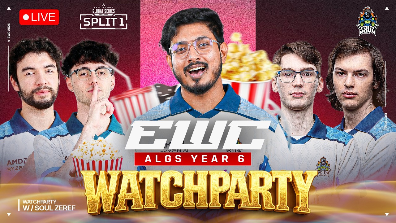 🔴 EWC Watchparty S8UL 🚀 | ALGS Group Stage - Day 2 | Apex Legends | SOUL ZEREF