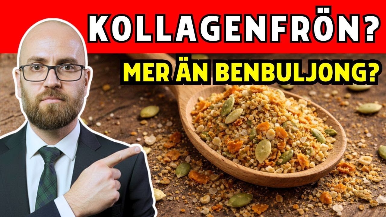 Ett frö med 10 gånger mer kollagen än benbuljong? Benstyrkan återställd?