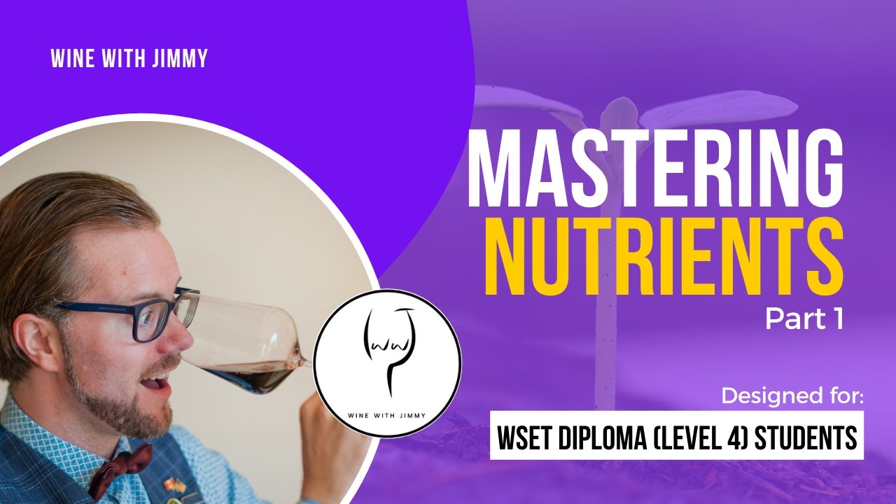 WSET Level 4 (WSET Diploma) Wine - Mastering Nutrients - Part 1