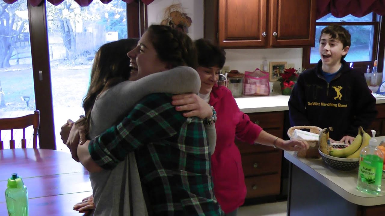 Surprising Sarah on 12-16-11 with her her best friend, Tayla!
