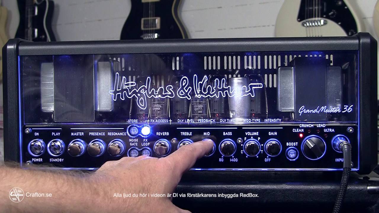 Hughes & Kettner GrandMeister 36 - Hur programmera (tips & tricks)
