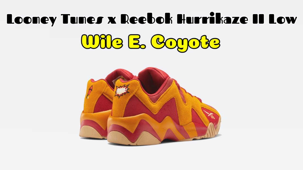 Looney Tunes x Reebok Hurrikaze II Low Wile E. Coyote