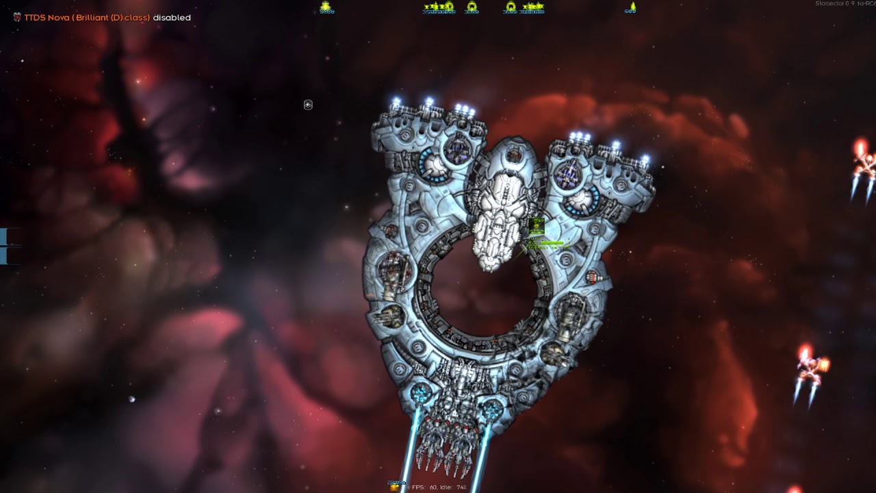 Starsector - Four Paragon Capital Fleet